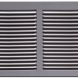 Pewter Return Air Grill - 12 x 8 - 0