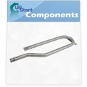 BBQ Gas Grill Tube Burner Replacement Parts for Jenn Air 7200336 - Compatible Barbeque 15 3/4" Stainless Steel Pipe Burners