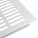 Unique Bargains 2pcs 500mmx150mm Aluminum Alloy Air Vent Louvered Grill Cover Ventilation Grille - 2