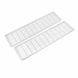 Unique Bargains 2pcs 600mmx150mm Aluminum Alloy Air Vent Louvered Grill Cover Ventilation Grille - 0