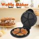 Mini Waffle Maker Waffle Machine for Individual Waffles, Paninis, Hash browns, & other on the go Breakfast, Lunch or Snacks - 0