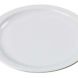 CARLISLE Sandwich Plate,7-7/32 In,White,PK48 KL20102 - 0
