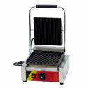 INTBUYING Commercial Panini Sandwich Press Grill Single Pressure Plate Electric Furnace Counter top Restaurant Kitchen Equipment