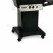 Broilmaster DCB1 Black Cart-Base Molded Base with Steel Stand and Removable Casters - 0