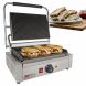 High-quality Panini Sandwich Press Grill | Durable Stainless Steel Construction with Adjustable Temperature Control ALDKitchen NP-590 (Size 9" x 14" Single head) - 0