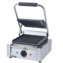 adcraft sg-811 grooved electic sandwich grill, stainless steel, 1750-watts, 120v, nsf