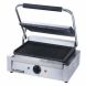 AdCraft Stainless Steel Grooved Plate Panini Grill SG-811E - 0