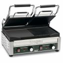 Waring Dual Panini Grill - Dual Tostato Ottimo Grill with Flat Cast Iron Plates