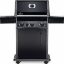 RogueÂ® XT 425 Natural Gas Grill with Infrared Side Burner, Black