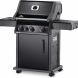 RogueÂ® XT 425 Natural Gas Grill with Infrared Side Burner, Black - 1