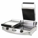 cadco double panini/clamshell 220-volt grill