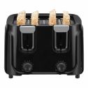 Mainstays 4 Slice Black Toaster