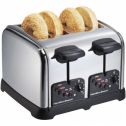 Hamilton Beach Classic Chrome 4 Slice Toaster | Model# 24790