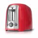 BLACK+DECKER 2-Slice Extra Wide Slot Toaster, Red/Silver, TR1278TRM - 0