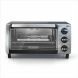 BLACK+DECKER 4-Slice Toaster Oven with Natural Convection, Black, TO1750SB - 0