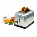 Salton Electronic Toaster Stainless Steel 2 Slice, ET1403, Silver