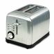 Salton Electronic Toaster Stainless Steel 2 Slice, ET1403, Silver - 2