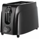 Brentwood TS-260B Cool Touch 2-Slice Toaster, Black