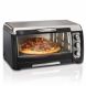 Hamilton Beach  Black 6-slice Toaster Oven w/ Broiler - 0