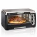 Hamilton Beach  Black 6-slice Toaster Oven w/ Broiler - 1