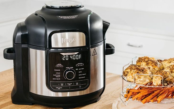 Ninja Foodi (FD401) 8-qt 9-in-1 Deluxe XL Pressure Cooker & Air Fryer ...