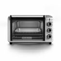 BLACK+DECKER 6-Slice Convection Countertop Toaster Oven, Stainless Steel, TO3210SSD