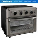 Cuisinart TOA-60BKS Convection Toaster Oven Air Fryer with Light, Black