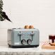 Haden Perth 4-Slice, Wide Slot Toaster in Slate Grey 75007 - 1
