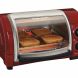 Hamilton Beach Easy Reach Toaster Oven With Roll Top Door Home Good - Red - 0
