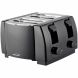 BrentwoodÂ® Appliances Cool Touch 4-slice Toaster (black) - 0