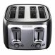 BLACK+DECKER TR1478BD 4-Slice Toaster, Bagel Toaster, Black - 0