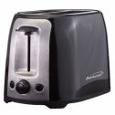 Brentwood Cool Touch 2-Slice Extra Wide Slot Toaster, Black