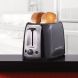 Brentwood Cool Touch 2-Slice Extra Wide Slot Toaster, Black - 1