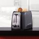 Brentwood Cool Touch 2-Slice Extra Wide Slot Toaster, Black - 2