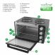 NutriChef PKRTO28 - Multi-Function Convection Oven - Counter Top Rotisserie Toaster Oven Convection Cooker with Dual Food Warming Hot Plates - 1