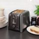 Oster Black Stainless Collection 2-Slice Toaster - Stainless Steel - Black - 2
