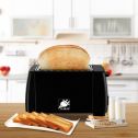 J-Jati 2 Slice Toaster Wide Slot Compact Toaster with Defrost/Bagel/Cancel