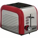Nesco T1000-12 Everyday 2-Slice Toaster, Red/Chrome
