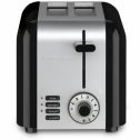 Cuisinart 2-Slice Compact Stainless Steel Toaster, Black Stainless