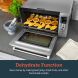 COSORI Toaster Oven, Recipes & Accessories Included,25L Hot Convection Oven with 11 Presets, Toast, Pizza, Rotisserie, Food Dehydrator,Nonstick interior, Brushed stainless Steel,1500W, 2 Year Warranty - 1