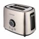 Toaster 2 Slice, Stainless Steel Bread Toaster with Cancel, Bagel, Defrost Function and 9 Browning Settings, 1.5 Inch Extra Wide Slots, Removable Crumb Tray, Silver - 3