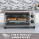 Black & Decker Stainless Steel 4 Slice Toaster Oven - 3