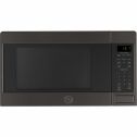 GE Appliances JES1657BMTS 1.6 cu. ft. Capacity Countertop Microwave Black Stainless Steel