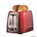 Brentwood 2 Slice Cool Touch Toaster ; Red and Stainless Steel - 0