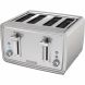 BLACK+DECKER 4 Slice Toaster - Stainless Steel TR4900SSD - 1