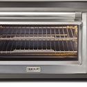 Wolf Gourmet Elite Countertop Oven With Black Knobs - WGCO160S