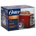 Oster 2 Slice Toaster, Red, Wide Slot, 7 Levels, Cancel button