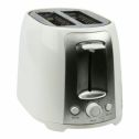 Brentwood 2 Slice Cool Touch Toaster ; White and Stainless Steel