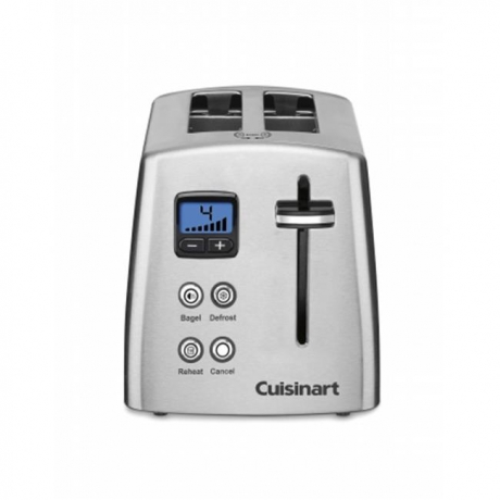 cuisinart cpt 415 countdown 2 slice stainless steel toaster