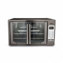 Oster TSSTTVFDDG-DS Black Stainless Steel Collection French Door Oven, Extra Large,